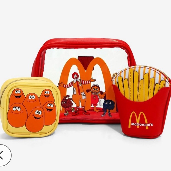 McDonald's Handbags - McDonald's McDonaldland Characters Cosmetic Bag Set